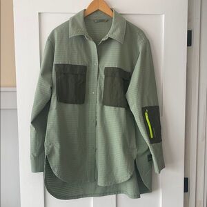 Lululemon Grid Fleece Hiking Overshirt